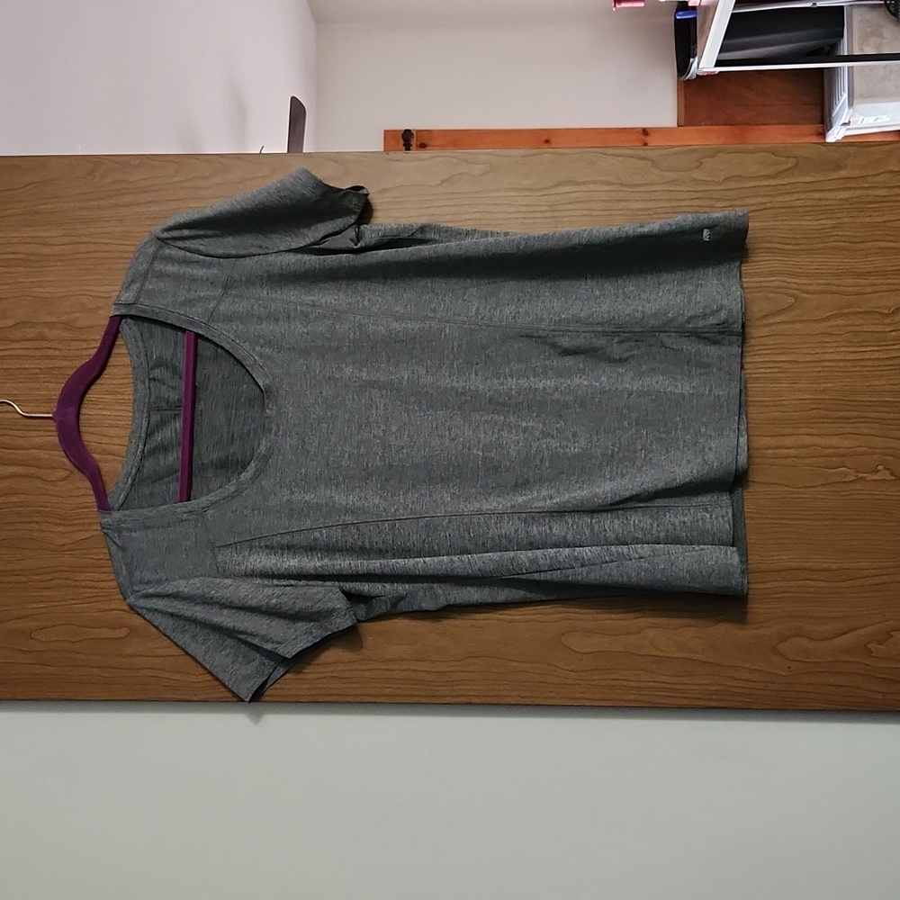 Gray shirt
